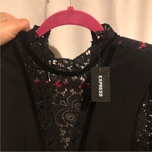 Express Black Lace jumper